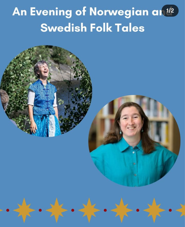 An Evening of Norwegian and Swedish Folk Tales – 6.30 – 8pm, 21st of October, London
